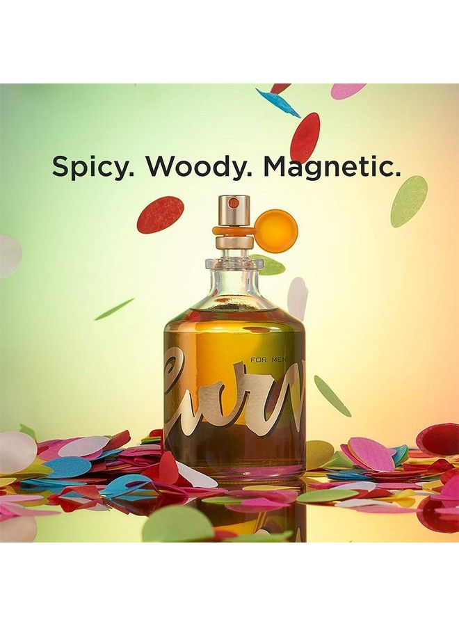 Men Cologne Fragrance Spray By Curve Spicy Wood Magnetic Scent For Day Or Night 1 Fl Oz