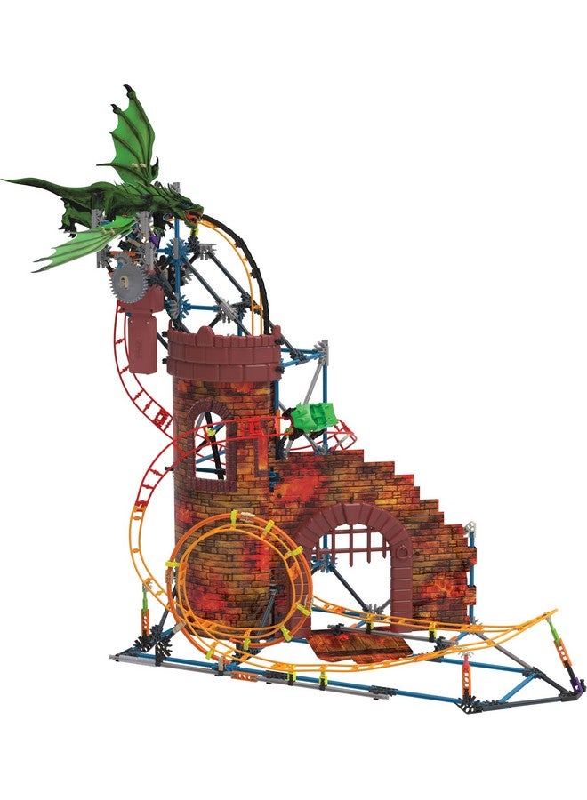 Dragon'S Revenge Thrill Coaster 578 Parts Roller Coaster Toy Ages 7 & Up