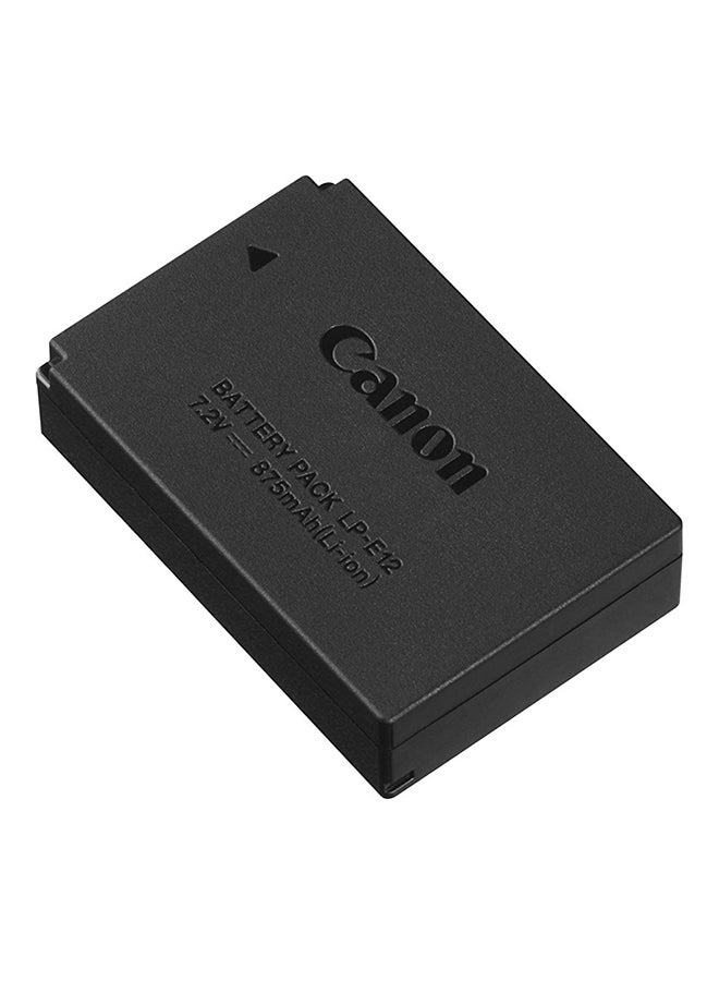 875.0 mAh LP-E12 Lithium-Ion Battery Black