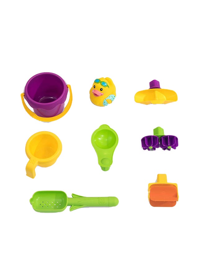 Summer Showers Splash Tower Water Table With Accessory 26x26x22.5inch