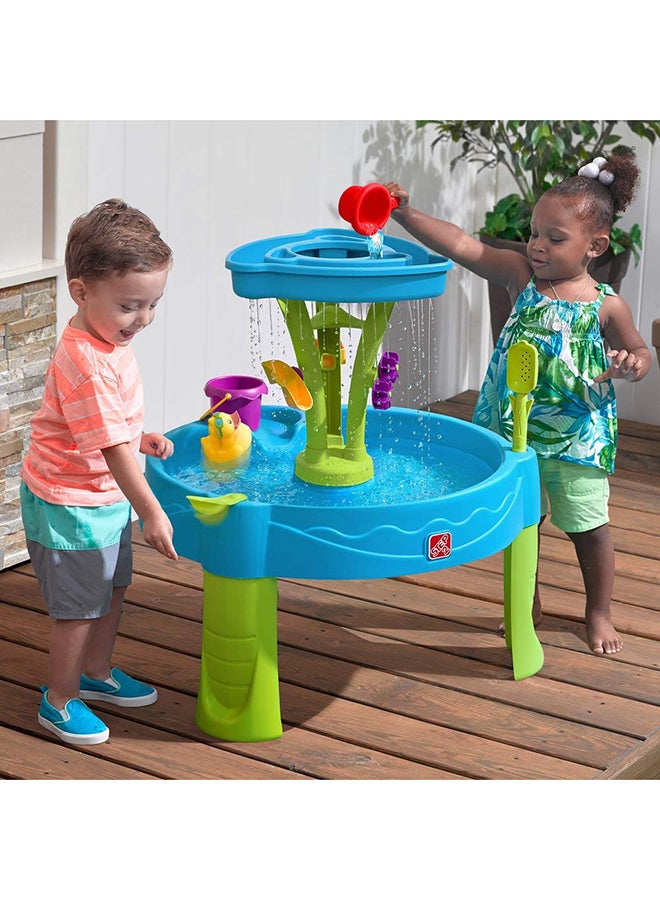 Summer Showers Splash Tower Water Table With Accessory 26x26x22.5inch
