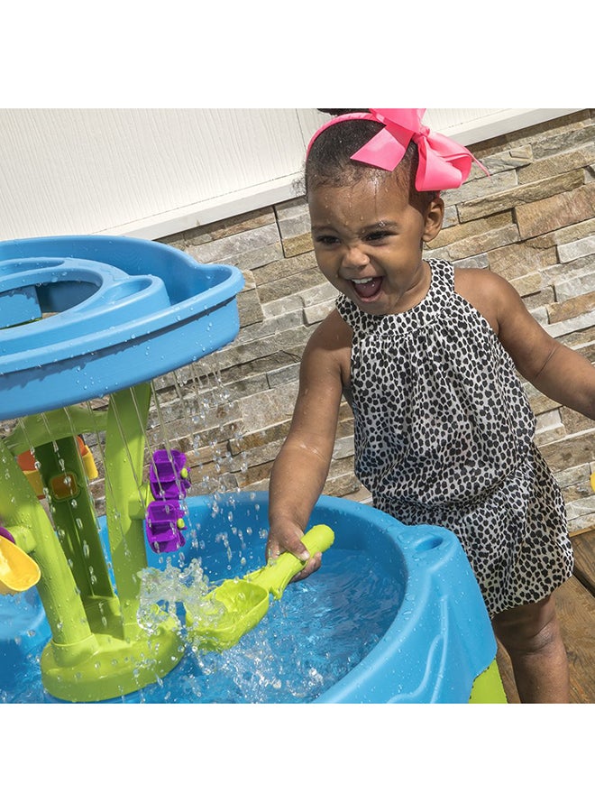 Summer Showers Splash Tower Water Table With Accessory 26x26x22.5inch
