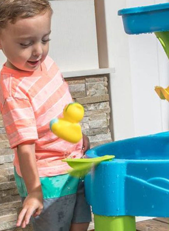 Summer Showers Splash Tower Water Table With Accessory 26x26x22.5inch