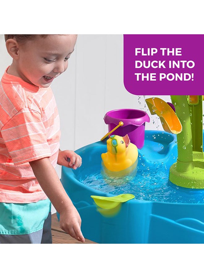 Summer Showers Splash Tower Water Table With Accessory 26x26x22.5inch