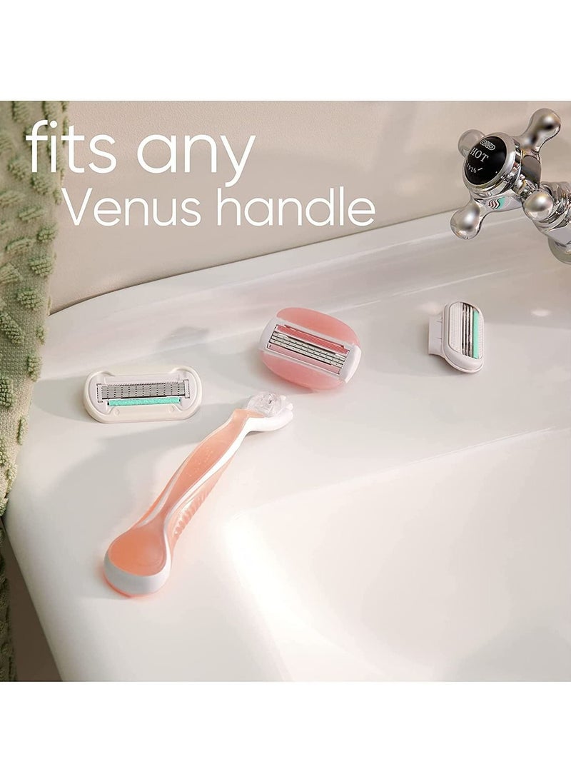 Venus ComfortGlide White Tea Women's Razor Handle and 2 Blade Refills