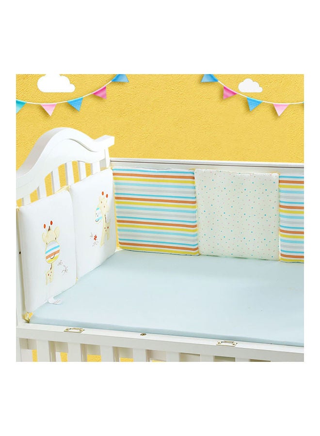 6-Piece Washable Baby Bedding Bumpers Crib