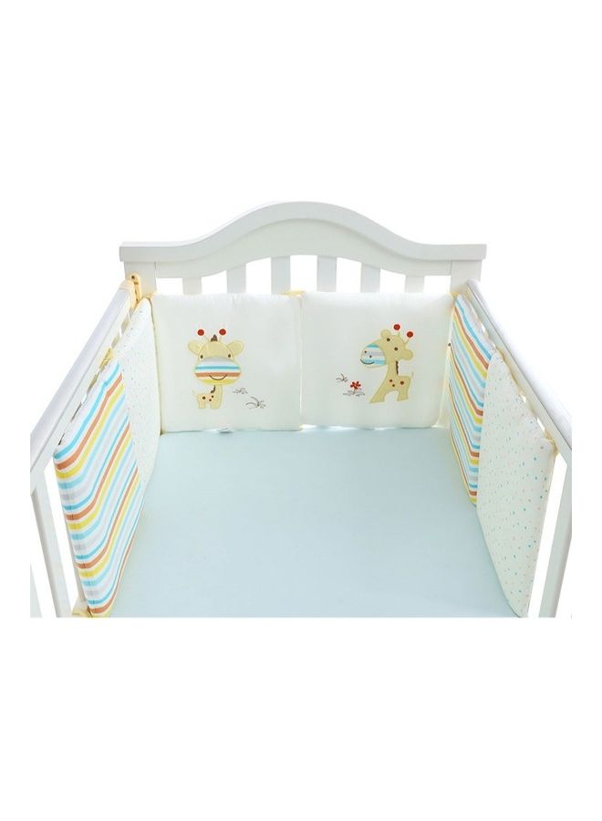 6-Piece Washable Baby Bedding Bumpers Crib