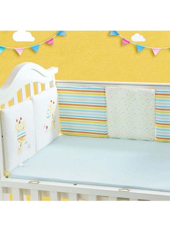 6-Piece Washable Baby Bedding Bumpers Crib