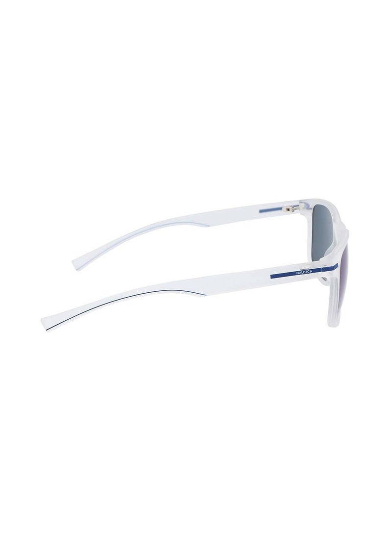 Full Rim Injected Rectangle Sunglasses N3659SP 5518 (909)