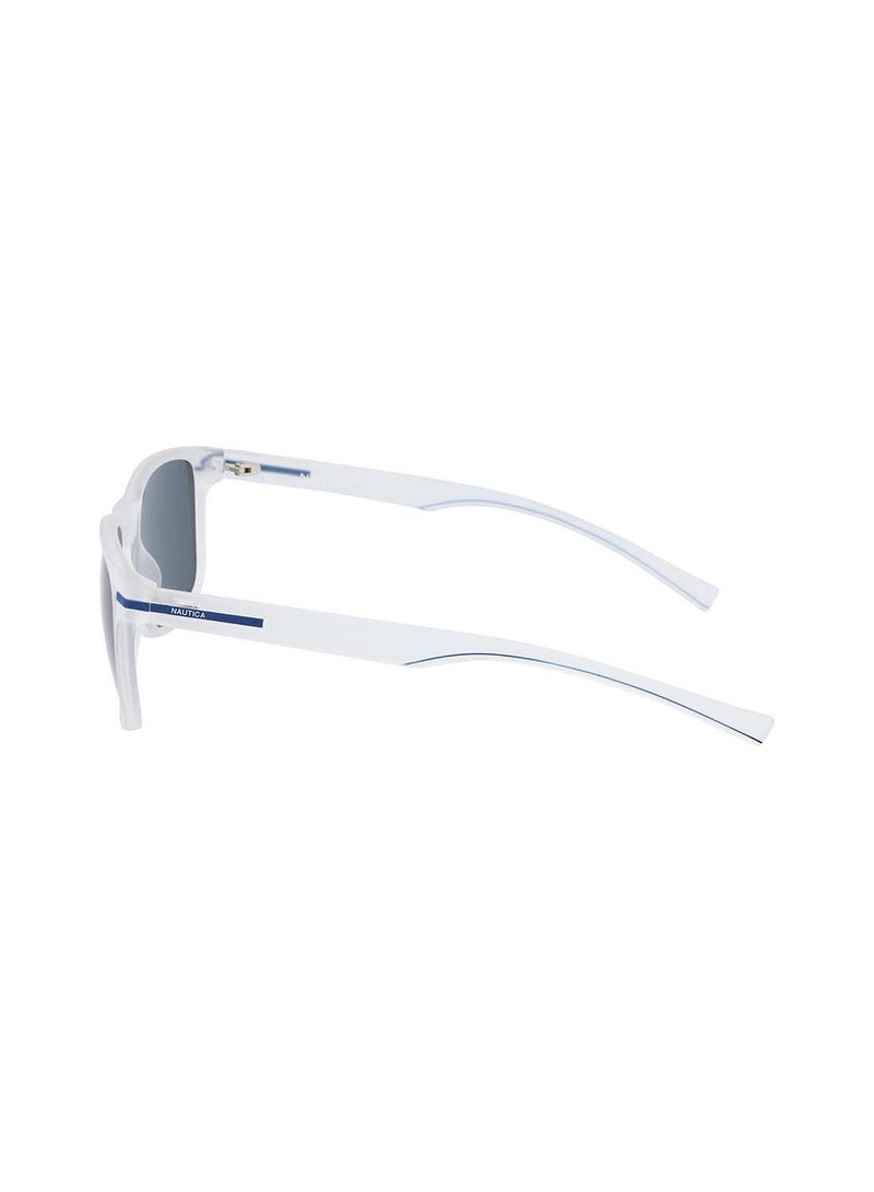 Full Rim Injected Rectangle Sunglasses N3659SP 5518 (909)