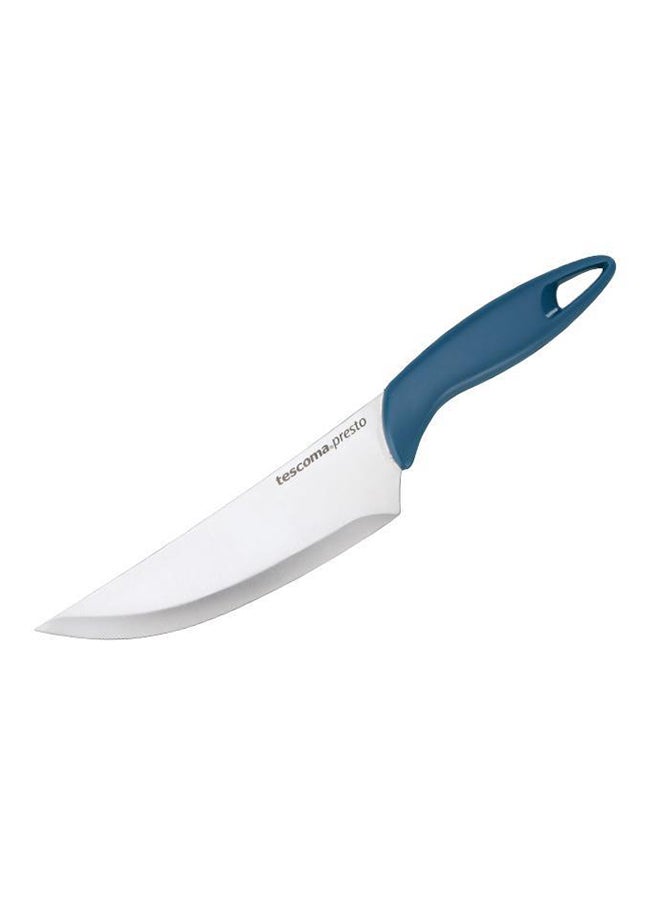 Presto Cook's Knife Silver/Blue 31cm