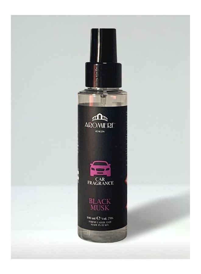 Black Musk Car Fragrance 100 ml (3.38 oz) size Made in Italy