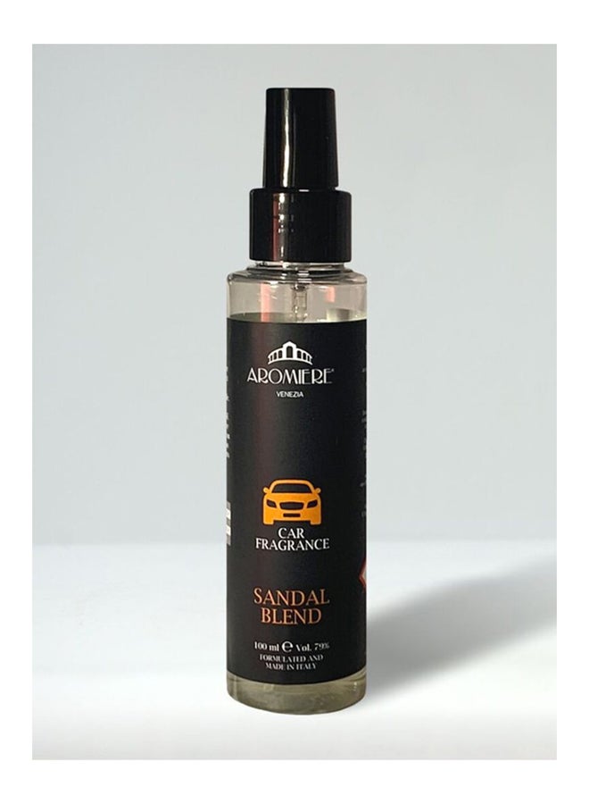 Sandal Blend Car Fragrance 100 ml (3.38 oz) size Made in Italy