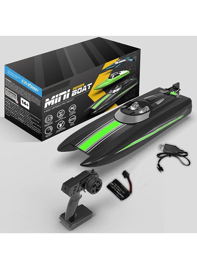 Remote Control Boat 30km/h High Speed 2.4GHz Remote Control Ship Toy Gift for Kids Adults Boys Low Battery Alarm