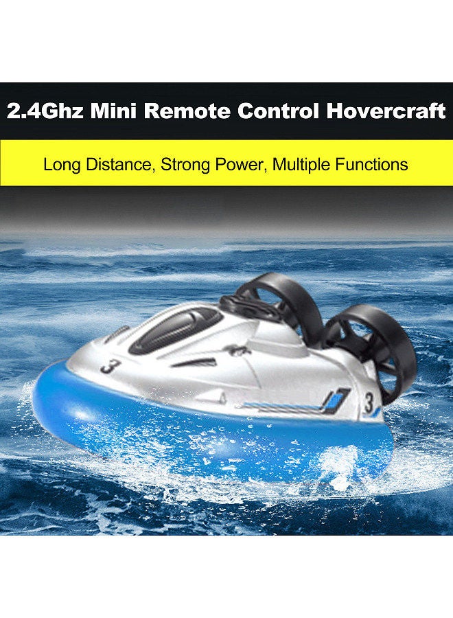 Remote Control Boat, 2.4Ghz Forward Backward Left/ Right Turning Remote Control Hovercraft