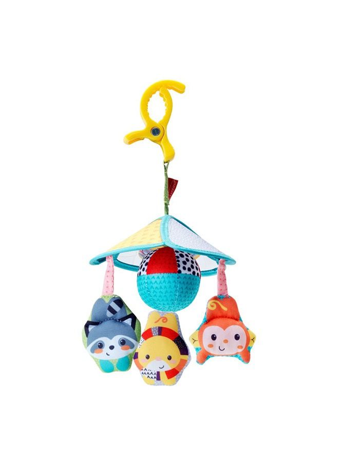 Take-Along Stroller Mobile Toy For Baby From 0-5 Months - Multicolor