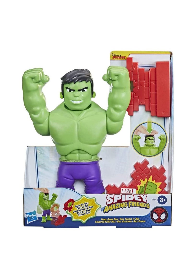 Marvel Spidey And His Amazing Friends Power Smash Hulk F5067