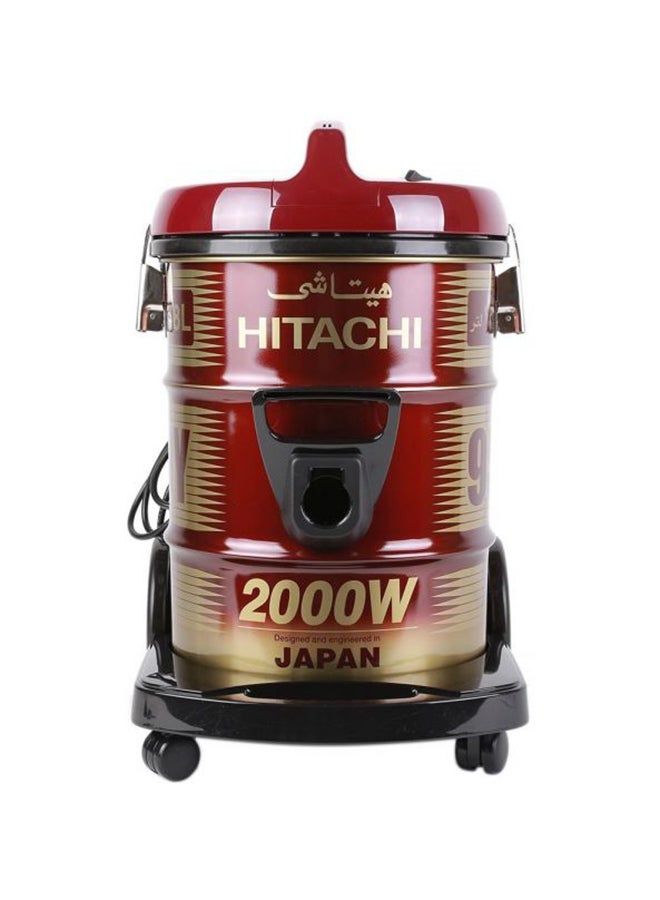 Hitachi 2000W 18 L Drum Vacuum Cleaners -CV950Y CV950Y Multicolour