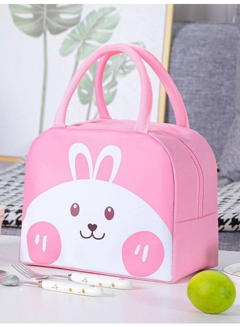 Cute Lunch Bags for Women, Cartoon Thermal Lunch Tote Bag Lunch Box Containers Cooler for Adult Boys Girls School Picnic Travel