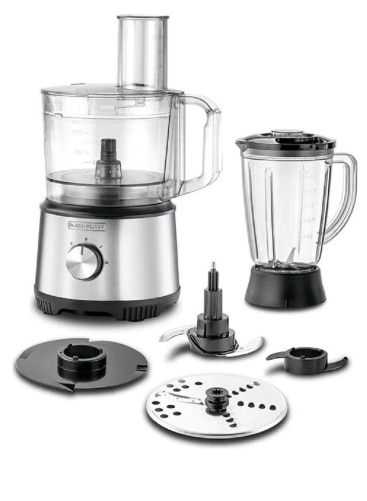 Electric Food Processor, 24 Functions 2 L 800 W FX825 Silver