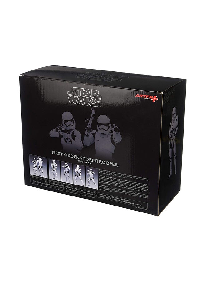 Pack Of 2 The Force Awakens: First Order Stormtrooper ArtFX+ Statue