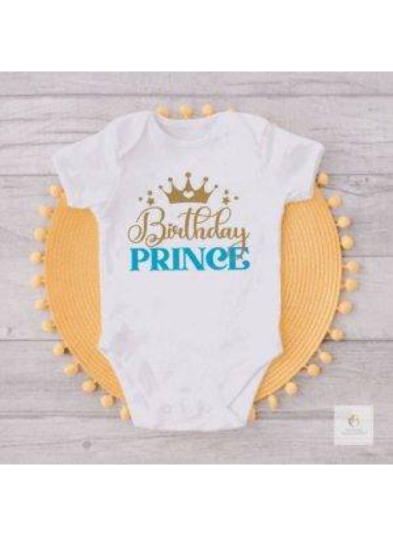 Birthday Prince Matching Theme Family T-Shirts