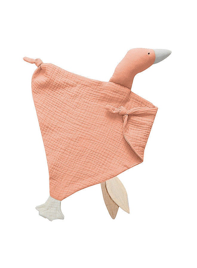 Cute Animal Security Blankets for Babies Soft Cotton Loveys for Babies Soothing Towel Uni Breathable
