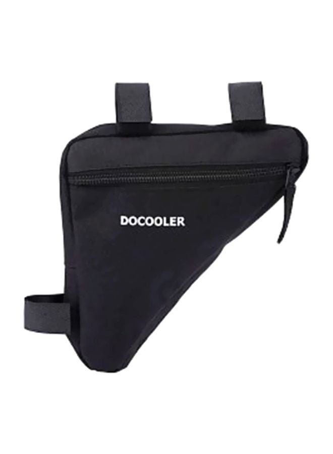 Triangle Cycling Front Saddle Tube Frame Pouch Bag Holder 18x18x4cm