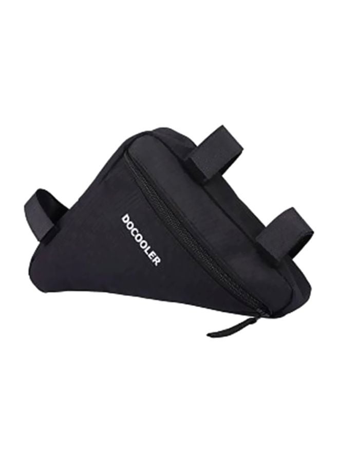 Triangle Cycling Front Saddle Tube Frame Pouch Bag Holder 18x18x4cm