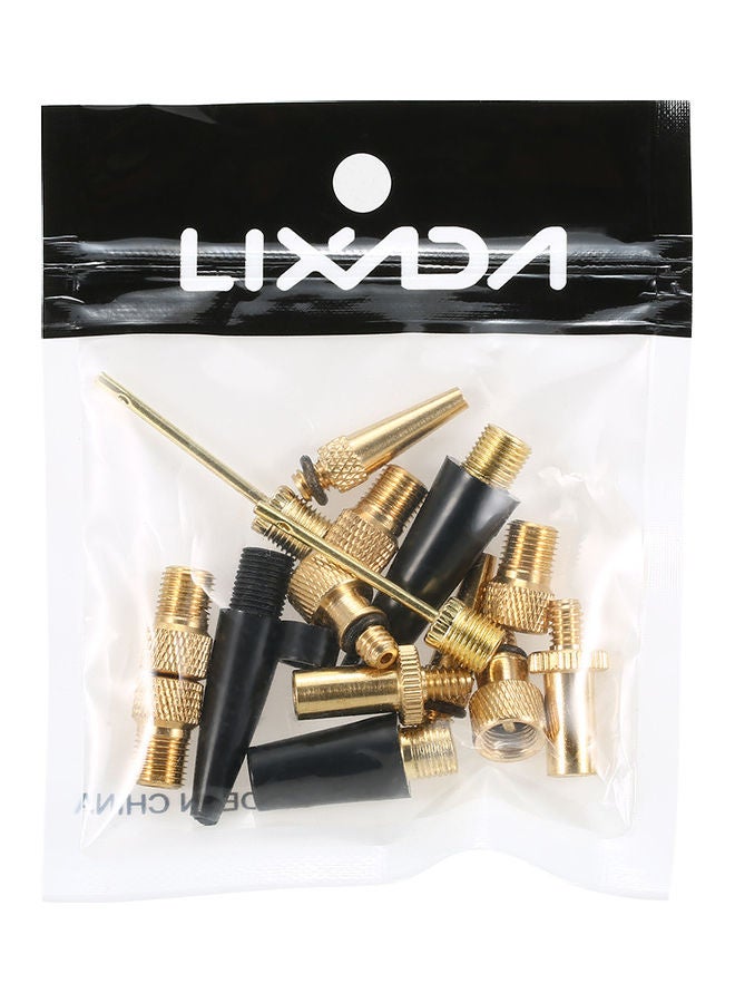 15-Piece Bicycle Tire Pump Set