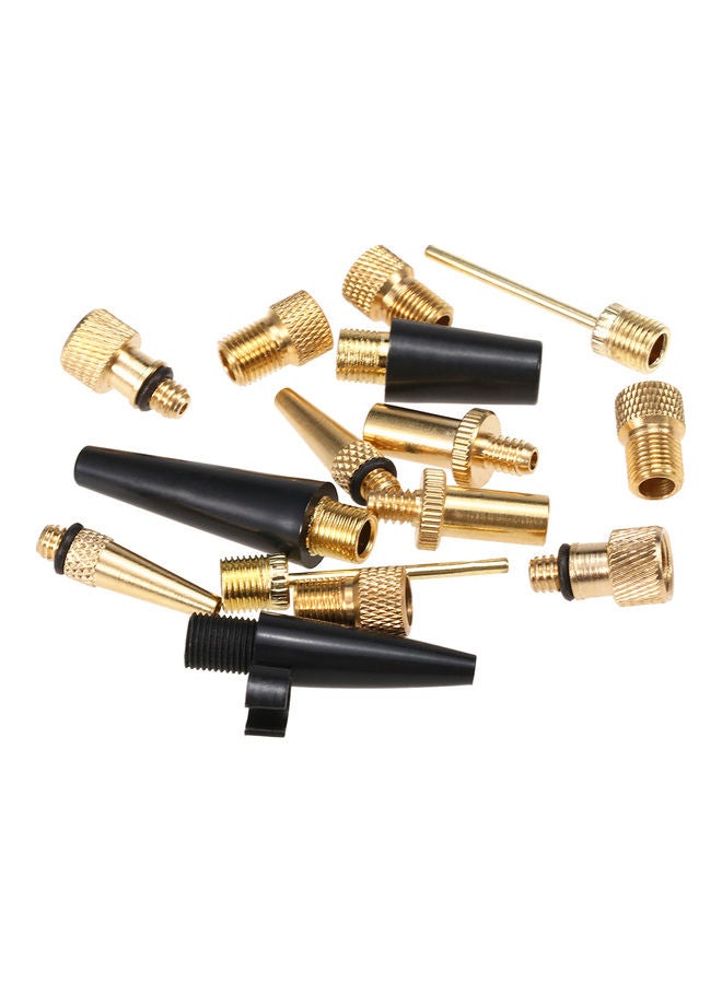 15-Piece Bicycle Tire Pump Set