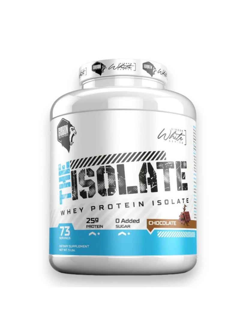 Isolate Whey Protein Isolate, Chocolate Flavour, 5 Lb, 73 Servings