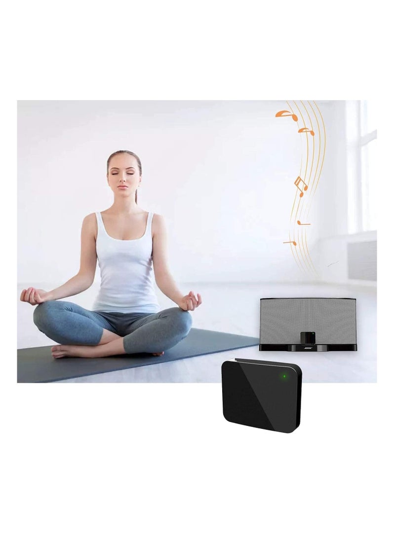 30 Pin Bluetooth Adapter, Wireless 30Pin Stereo Audio Adapter Bluetooth 5.0 Music Receiver, Fit for Bose Sounddock II 2 10 Lifestyle V35 135 Digital Music System Home Entertainment Speakers