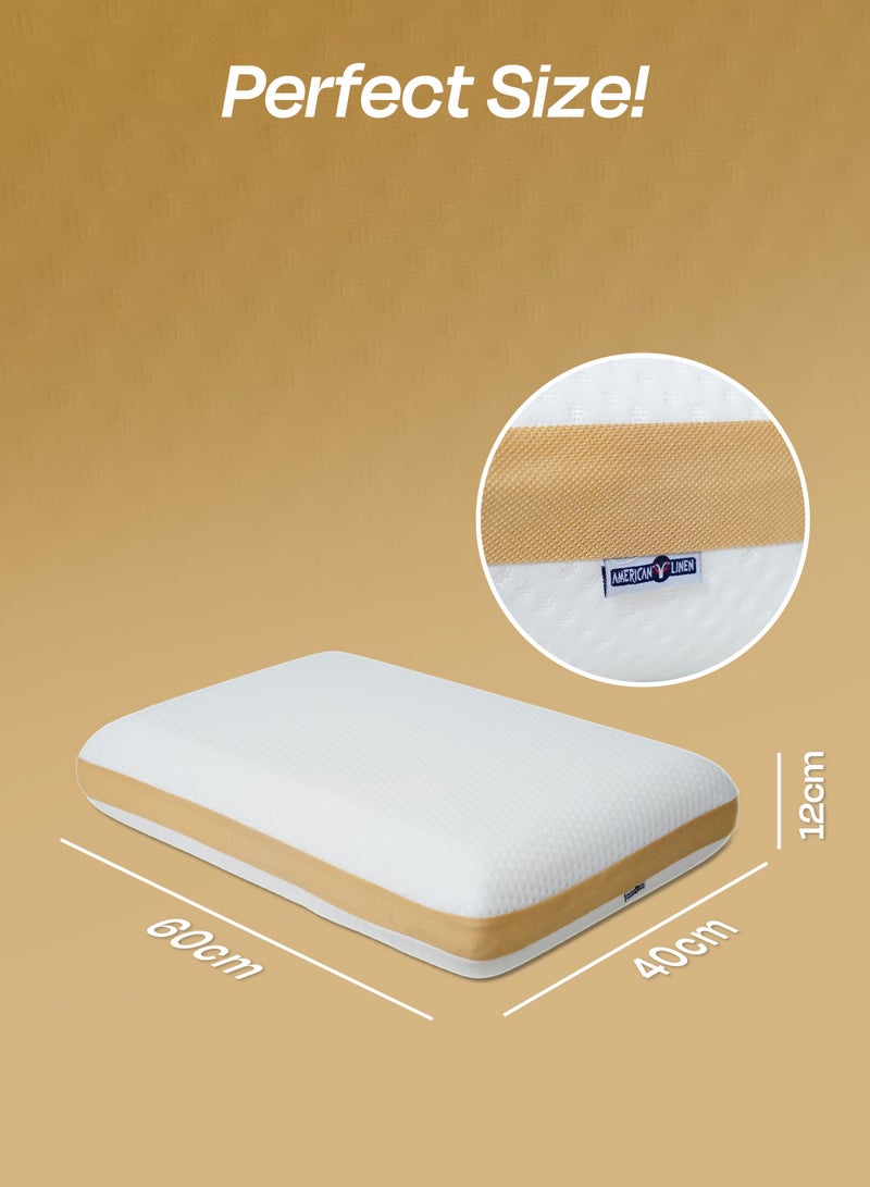Protective Orthopedic Cloud Classic Pillow Memory Foam