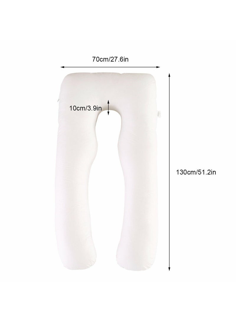 Pregnancy U Shaped Full Body Pillow, Maternity Pillow for Side Sleeping