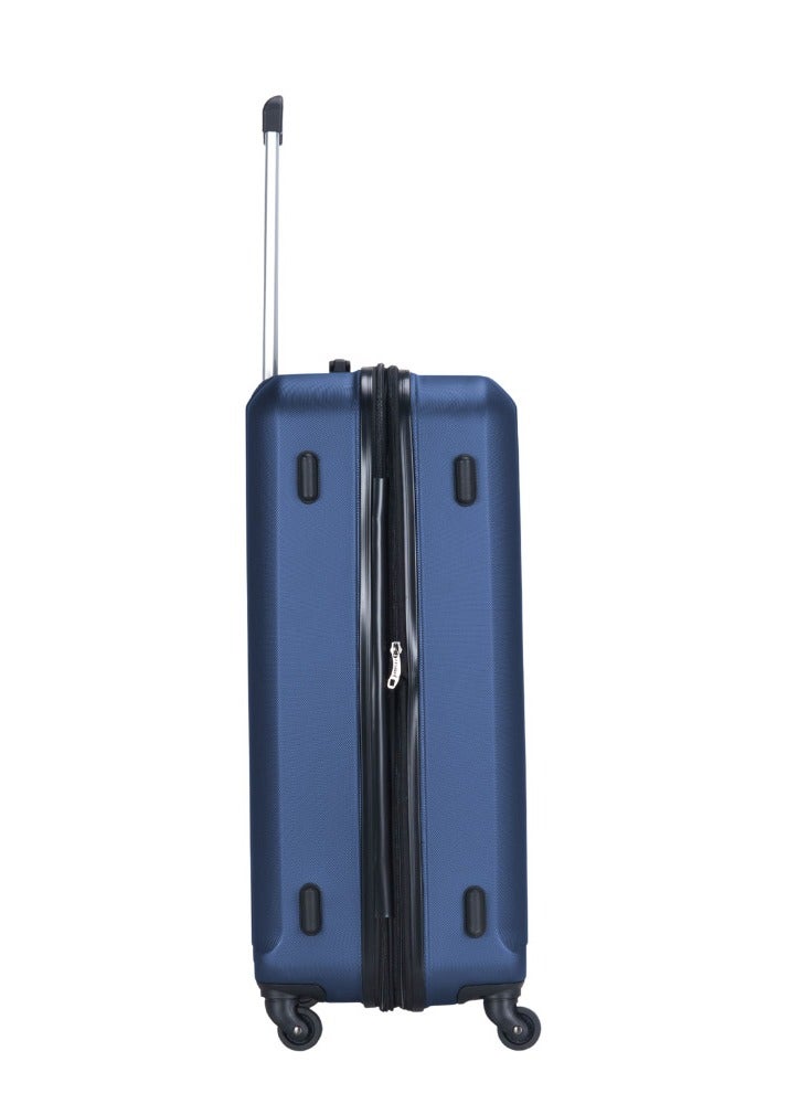 4 Pack Of Hardside Spinner Number Locked Luggage Trolley