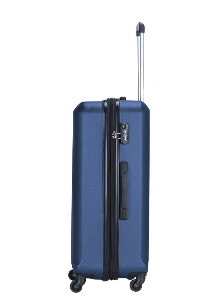4 Pack Of Hardside Spinner Number Locked Luggage Trolley