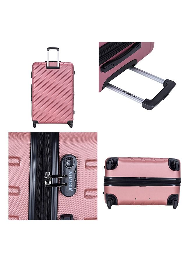 4pcs travel luggage set ABS hard side travel luggage bags