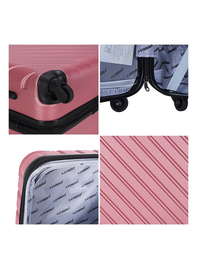 4pcs travel luggage set ABS hard side travel luggage bags