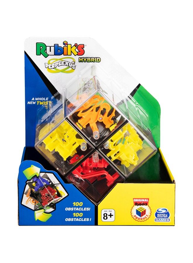 Rubik’S Perplexus Hybrid 2 X 2, Challenging Puzzle Maze Ball Skill Game For Ages 8 & Up