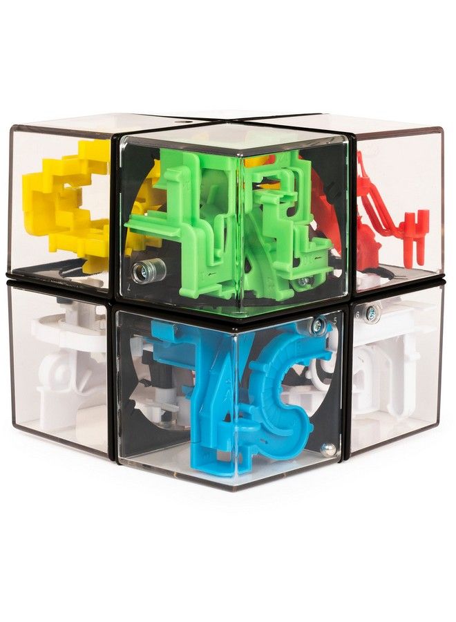 Rubik’S Perplexus Hybrid 2 X 2, Challenging Puzzle Maze Ball Skill Game For Ages 8 & Up