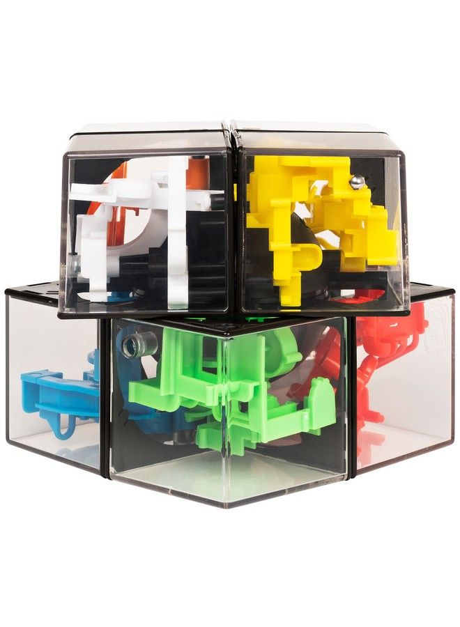 Rubik’S Perplexus Hybrid 2 X 2, Challenging Puzzle Maze Ball Skill Game For Ages 8 & Up