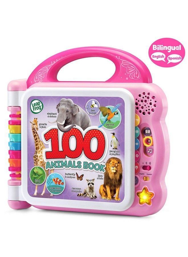 100 Animals Book (Frustration Free Packaging), Pink