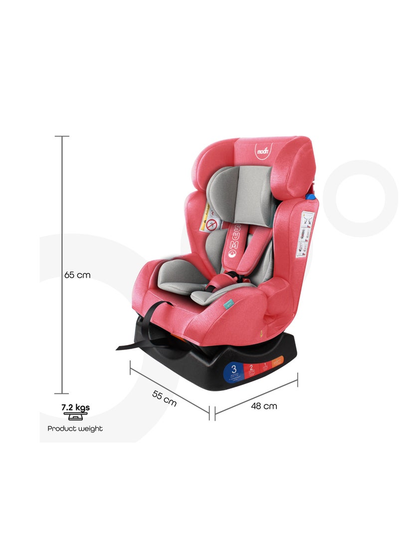 Infant Car Seat Suitable From Birth to 6 Years, Pink, 0 -25 Kg