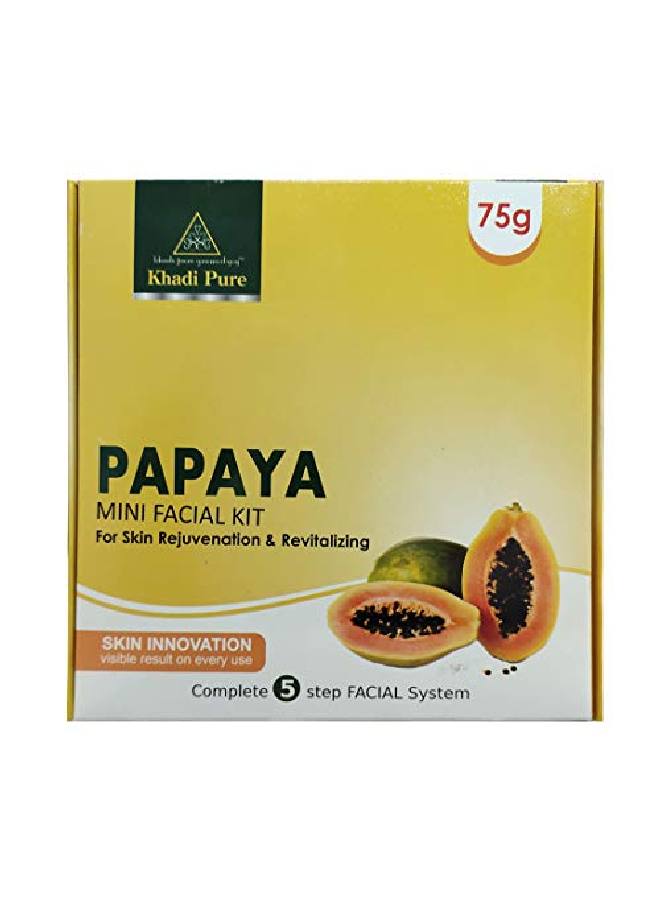 Papaya Mini Facial Kit 75 Ml