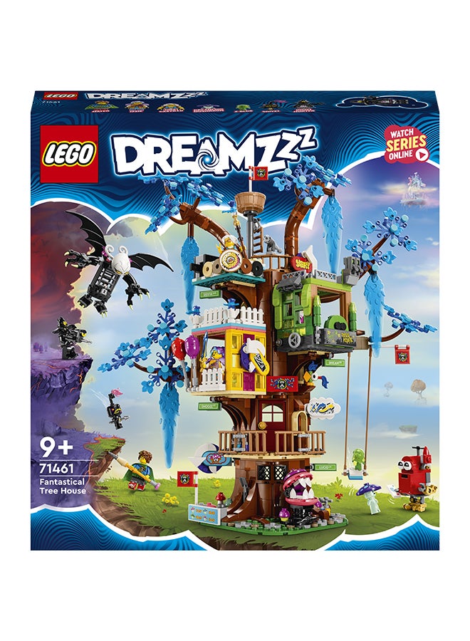 Dreamzzz Fantastical Tree House 71461 Building Toy Set; Features 3 Detailed Sections That Can Be Added To The Tree In 2 Ways; Gift For Kids Aged 9+ With Big Imaginations (1,257 Pieces)