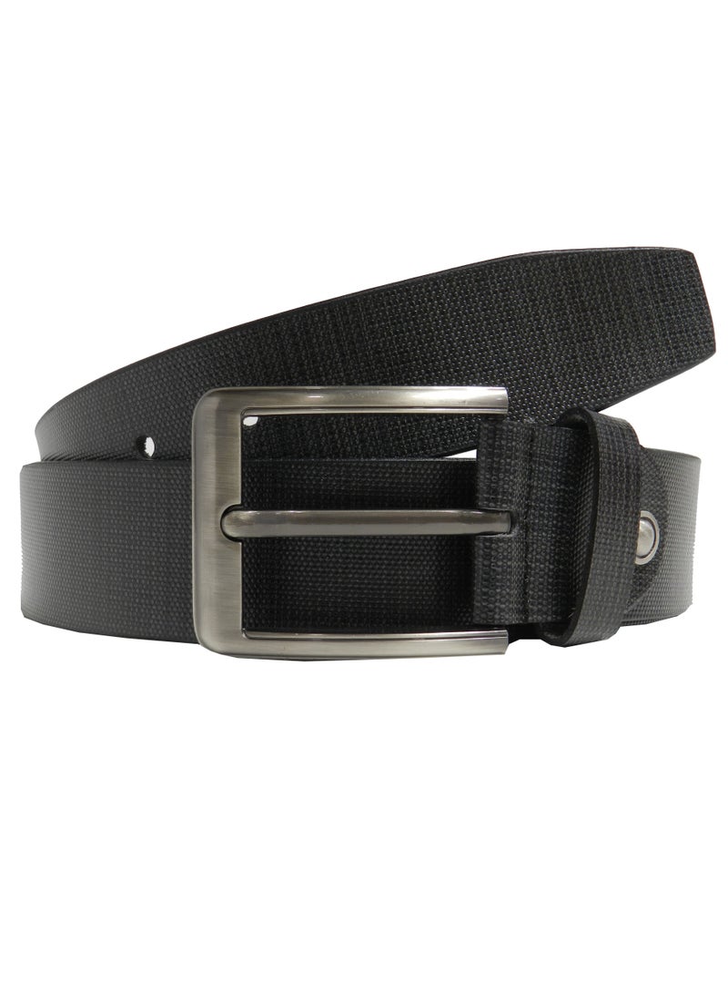 GENUINE LEATHER 40 MM FORMAL AND CASUAL BLACK BELT FOR MENS