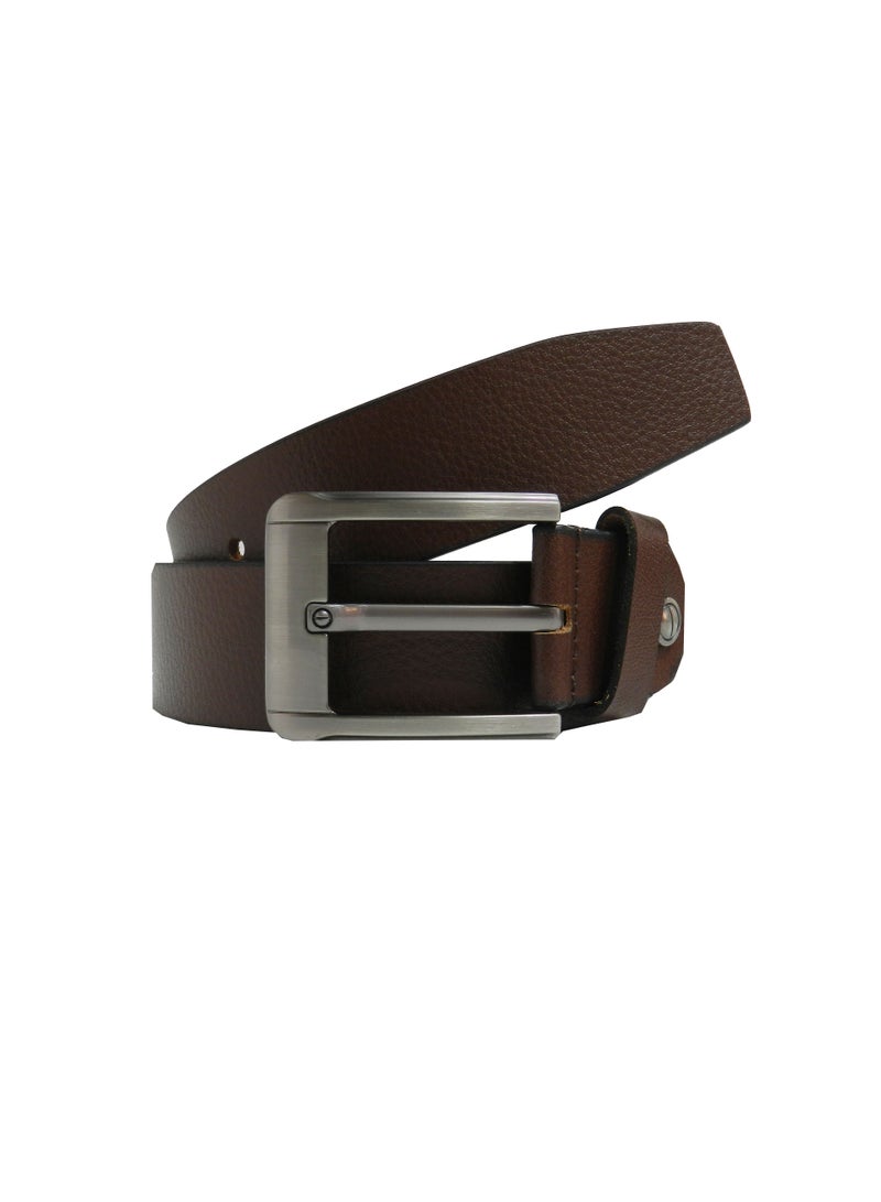 GENUINE LEATHER 40MM FORMAL AND CASUAL BROWN BELT FOR MENS