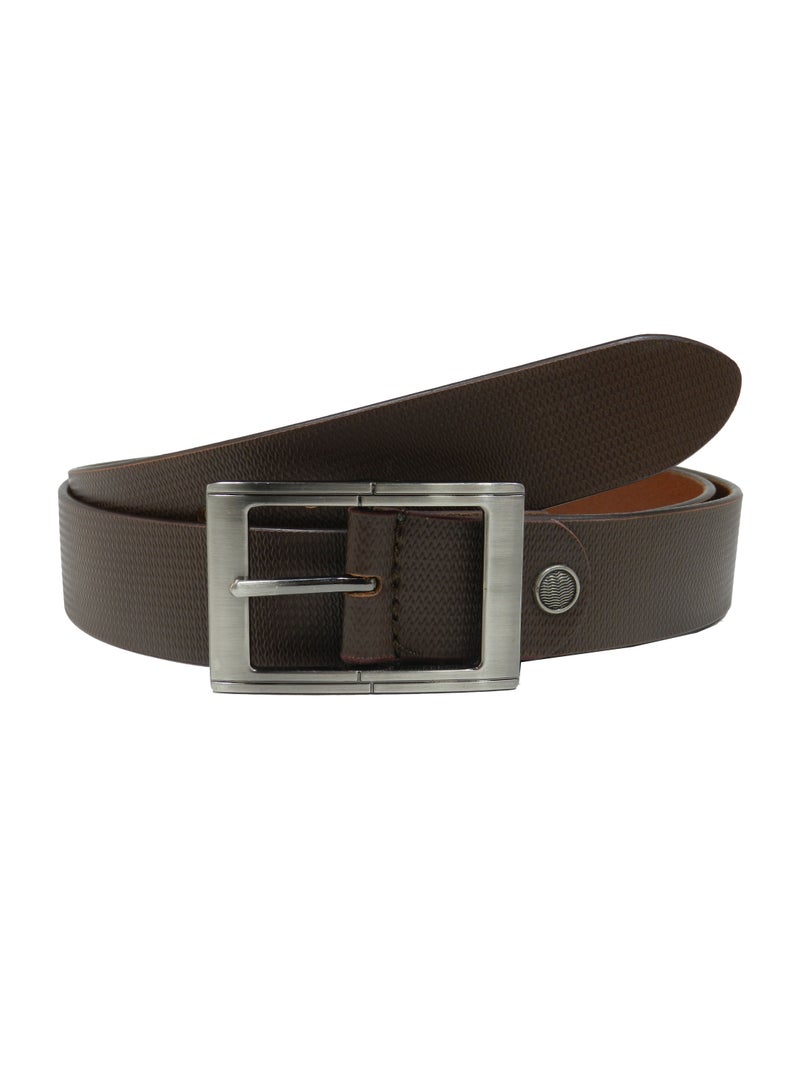 GENUINE LEATHER 35MM FORMAL AND CASUAL BROWN BELT FOR MENS 35MM