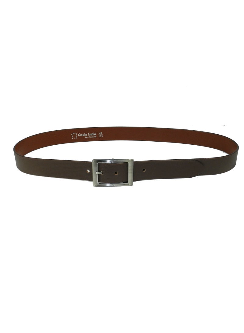 GENUINE LEATHER 35MM FORMAL AND CASUAL BROWN BELT FOR MENS 35MM